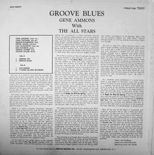 Load image into Gallery viewer, Gene Ammons And His All Stars* : Groove Blues (LP, Album, Mono)
