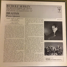 Laden Sie das Bild in den Galerie-Viewer, Brahms*, Rudolf Serkin, The Busch String Quartet* : Piano Quintet (LP, Album)
