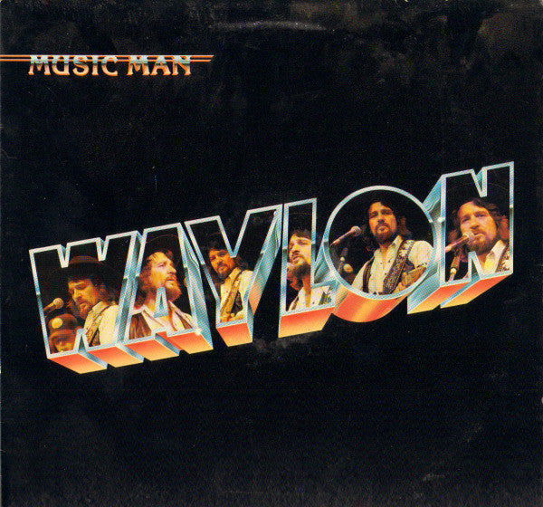 Waylon Jennings : Music Man (LP, Album, Ind)