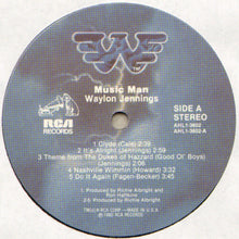 Charger l&#39;image dans la galerie, Waylon Jennings : Music Man (LP, Album, Ind)

