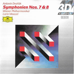 Antonín Dvořák / Wiener Philharmoniker, Lorin Maazel : Symphonies Nos. 7 & 8 (CD, Comp)