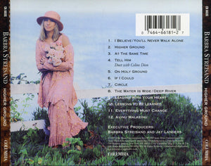 Barbra Streisand : Higher Ground (CD, Album, Pit)