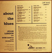 Load image into Gallery viewer, Julie London : About The Blues (LP, Album, Mono, Cap)
