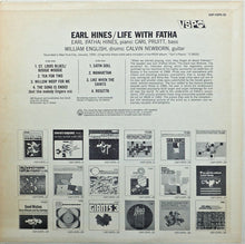 Load image into Gallery viewer, Earl Hines : Life With Fatha (LP, Album, RE, RM)
