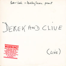 Charger l'image dans la galerie, Peter Cook &amp; Dudley Moore Present Derek And Clive* : (Live) (LP, Album, RE, Spe)
