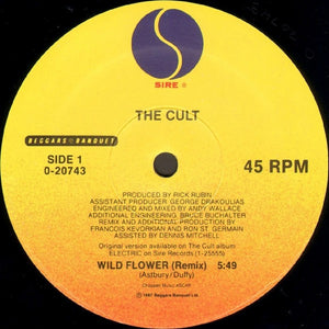 The Cult : Wild Flower (12", Single)