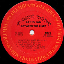 Load image into Gallery viewer, Janis Ian : Between The Lines (LP, Album, San)
