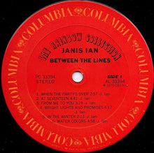 Load image into Gallery viewer, Janis Ian : Between The Lines (LP, Album, San)
