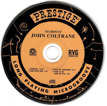 Load image into Gallery viewer, John Coltrane : Stardust (CD, Album, RE, RM)

