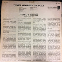 Laden Sie das Bild in den Galerie-Viewer, Aurelio Fierro : Buon Giorno Napoli (LP)
