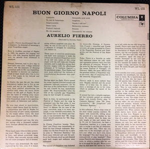 Aurelio Fierro : Buon Giorno Napoli (LP)