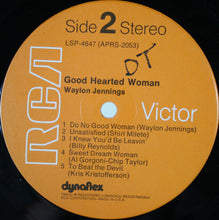 Load image into Gallery viewer, Waylon Jennings : Good Hearted Woman (LP, Album, Ind)
