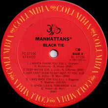 Load image into Gallery viewer, The Manhattans* : Black Tie (LP, Album, San)
