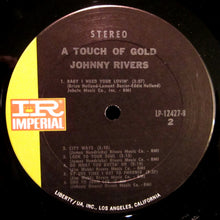 Load image into Gallery viewer, Johnny Rivers : A Touch Of Gold (LP, Comp, RP, Ter)
