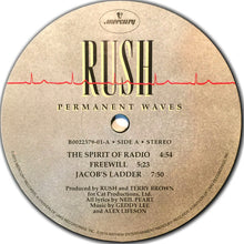 Load image into Gallery viewer, Rush : Permanent Waves (LP, Album, RE, RM, 200)
