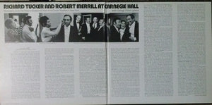 Richard Tucker (2) And Robert Merrill : Richard Tucker And Robert Merrill At Carnegie Hall (2xLP, Album)