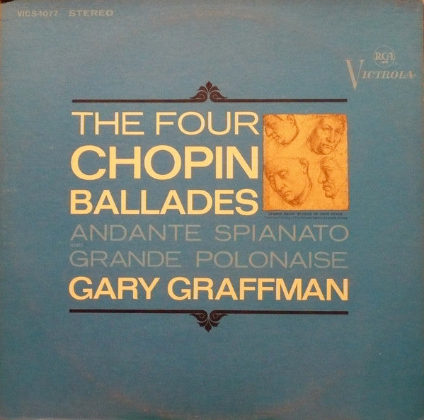 Gary Graffman : The Four Chopin Ballades (LP, RE)