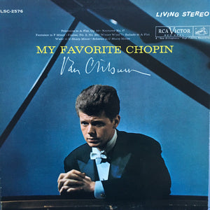 Van Cliburn : My Favorite Chopin (LP, Album, RE, Hol)