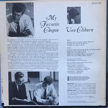 Charger l&#39;image dans la galerie, Van Cliburn : My Favorite Chopin (LP, Album, RE, Hol)
