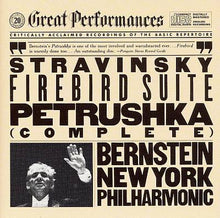 Load image into Gallery viewer, Stravinsky* / Bernstein* / New York Philharmonic : Firebird Suite / Petrushka (Complete) (CD, Album, RE, RM)
