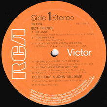 Laden Sie das Bild in den Galerie-Viewer, Cleo Laine &amp; John Williams (7) : Best Friends (LP, Album, M/Print, RE)
