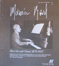 Laden Sie das Bild in den Galerie-Viewer, Maurice Ravel : Boléro / La Valse / Rhapsodie Espagnole / Pavan; Alborada Del Gracioso (LP, Comp, RE)
