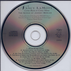 Nancy LaMott : Come Rain Or Come Shine (The Songs Of Johnny Mercer) (CD, Album)