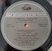 Laden Sie das Bild in den Galerie-Viewer, Enrico Caruso : The Young Caruso (LP, Comp, Mono)
