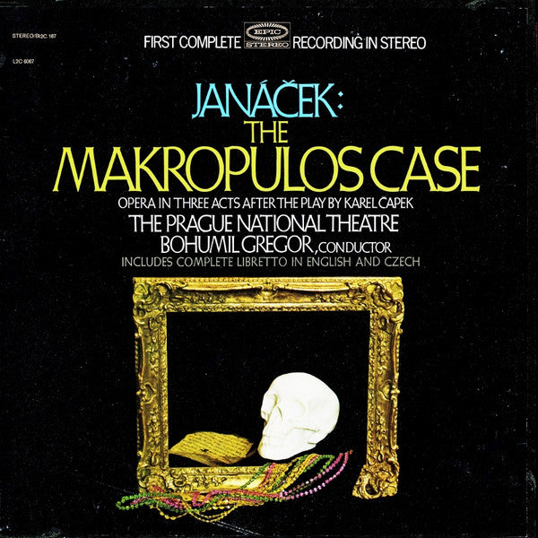 Leoš Janáček, Bohumil Gregor, Prague National Theatre Orchestra* : The Makropulos Case (2xLP + Box)