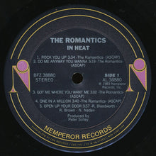 Charger l'image dans la galerie, The Romantics : In Heat (LP, Album, Pit)
