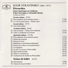 Load image into Gallery viewer, Igor Stravinsky, Leonard Bernstein, Israel Philharmonic Orchestra : Petrouchka/Scenes de Ballet (CD, Album)
