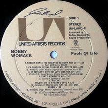 Load image into Gallery viewer, Bobby Womack : Facts Of Life (LP, Album, Res)
