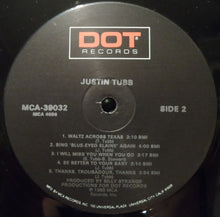 Load image into Gallery viewer, Justin Tubb : Justin Tubb (LP, Album)
