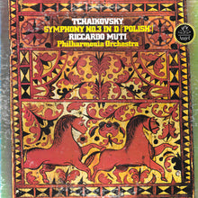 Load image into Gallery viewer, Tchaikovsky* / Philharmonia Orchestra, Riccardo Muti : Symphony No. 3 in D [&quot;Polish&quot;] (LP, Quad)
