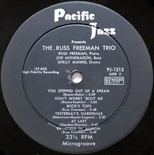 Laden Sie das Bild in den Galerie-Viewer, Russ Freeman / Richard Twardzik* : Trio (LP, Album, Comp, Mono, RM, Dee)
