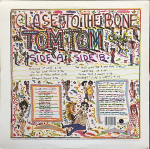 Tom Tom Club : Close To The Bone (LP, Album, Jac)