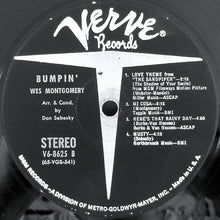 Charger l'image dans la galerie, Wes Montgomery : Bumpin' (LP, Album, Gat)

