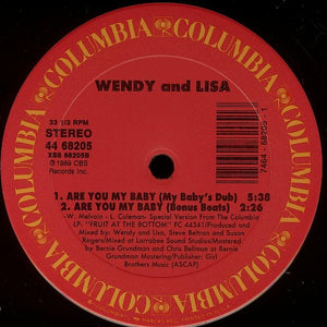 Wendy & Lisa : Are You My Baby (12" Mixes) (12")