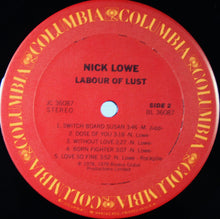 Charger l&#39;image dans la galerie, Nick Lowe : Labour Of Lust (LP, Album, Ter)
