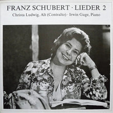 Load image into Gallery viewer, Christa Ludwig / Irwin Gage / Schubert* : Schubert-Lieder 2 (LP)
