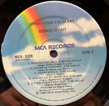 Charger l'image dans la galerie, George Strait : Strait From The Heart (LP, Album)
