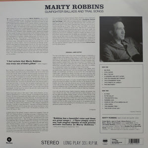 Marty Robbins : Gunfighter Ballads And Trail Songs (LP, Album, RE, 180)