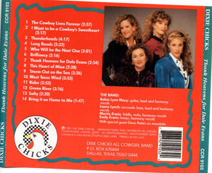 Dixie Chicks : Thank Heavens For Dale Evans (CD, Album)