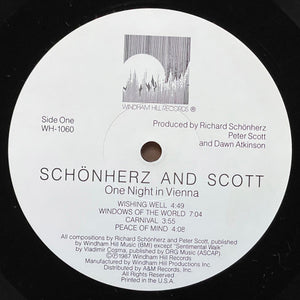 Schönherz And Scott* : One Night In Vienna (LP, Album)