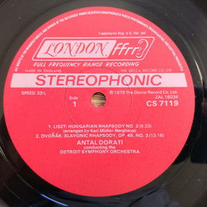 The Detroit Symphony Orchestra*, Antal Dorati : Rhapsody! (LP, Comp)