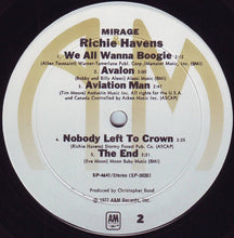Load image into Gallery viewer, Richie Havens : Mirage (LP, Album, Mon)
