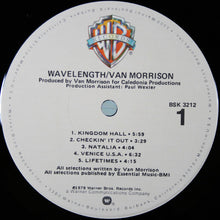 Load image into Gallery viewer, Van Morrison : Wavelength (LP, Album, Jac)
