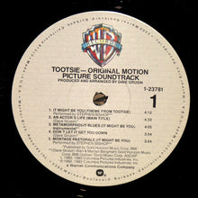 Laden Sie das Bild in den Galerie-Viewer, Dave Grusin : Tootsie - Original Motion Picture Soundtrack (LP, Album)
