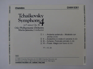 Tschaikovsky*, Oslo Philharmonic Orchestra*, Mariss Jansons : Symphony 4 In F Minor Op.36 (CD, Album)