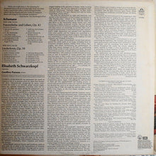 Load image into Gallery viewer, Schumann* / Elisabeth Schwarzkopf - Geoffrey Parsons (2) : Frauenliebe Und Leben, Op. 42 / Liederkreis, Op. 39 (Eichendorff) (LP)
